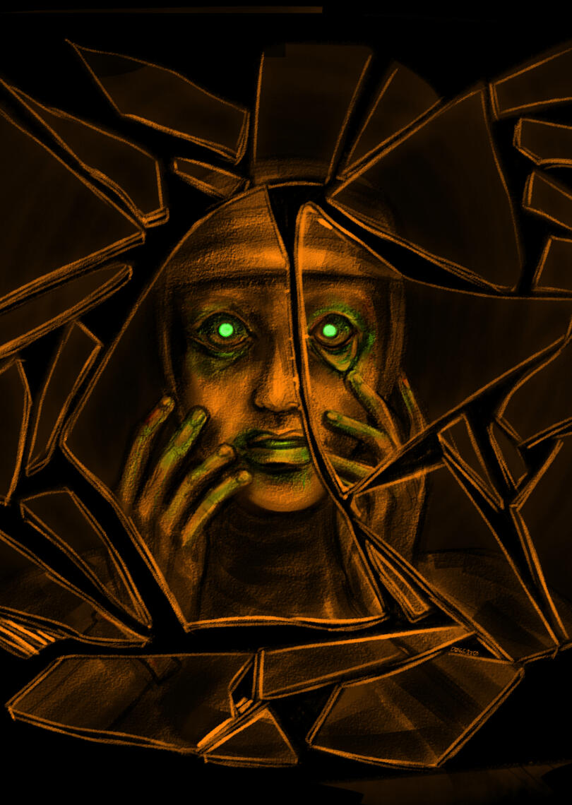 Glass cabinet - Fan art